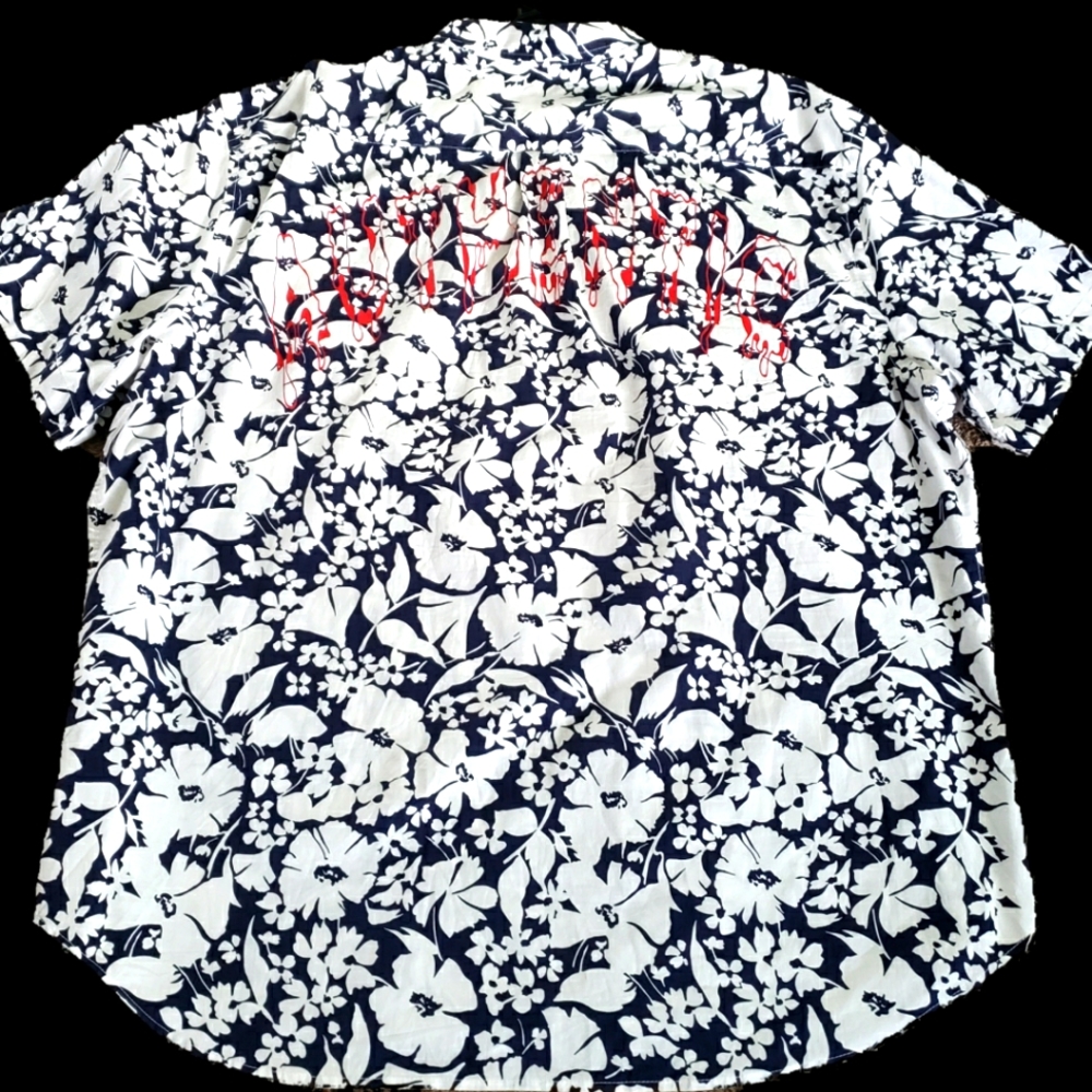 Floral print Button up